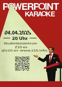 Powerpoint Karaoke plakat